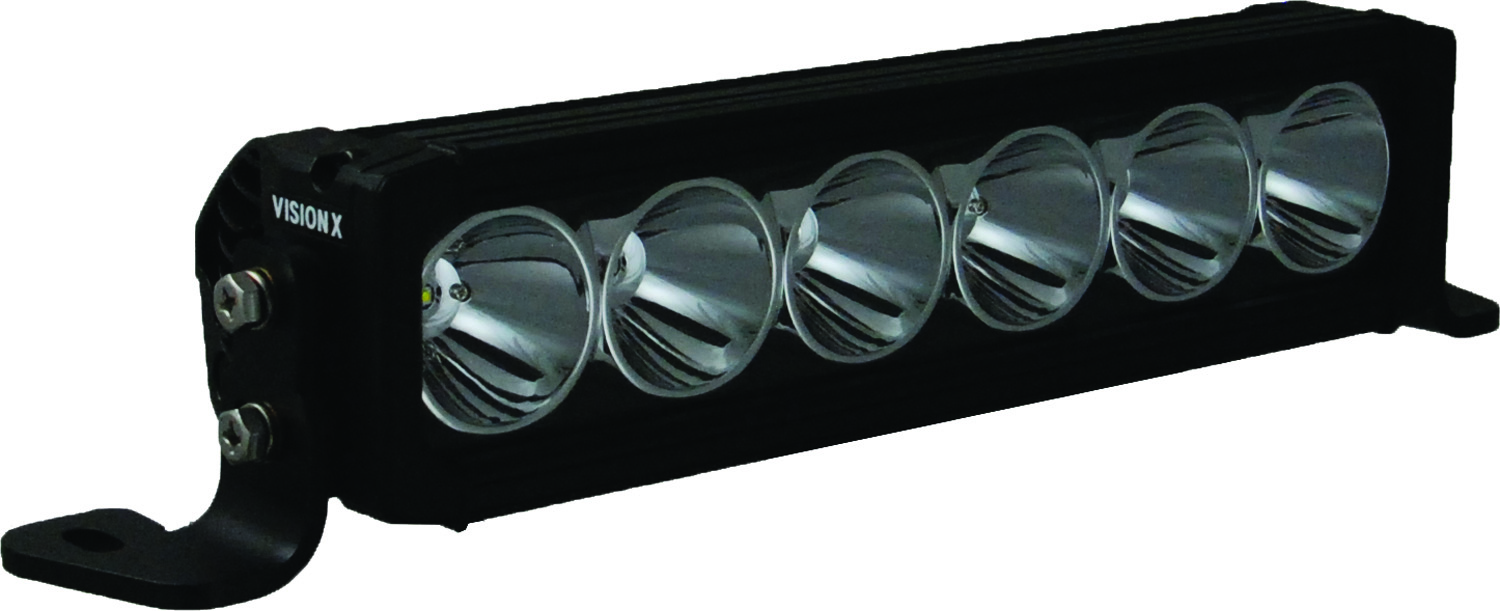 11" XMITTER PRIME IRIS LIGHT BAR 6 LED WITH TILTED OUTER OPTICS FOR MIXED BEAM - Click Image to Close